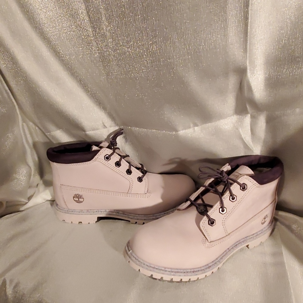 TIMBERLAND BOOTS PURPLE CONFETTI SIZE 10 WOMENS